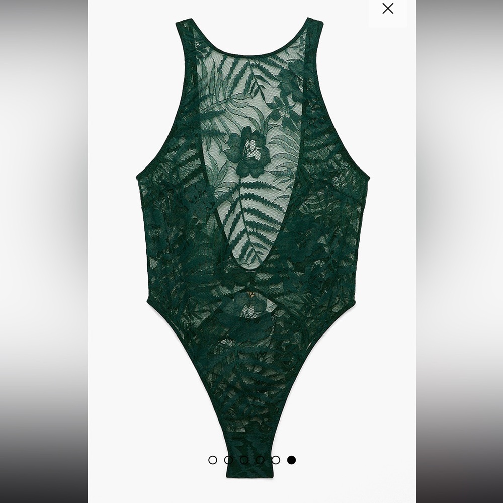 Savage X Fenty Shadowplay Lace Teddy